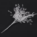 10pcs Crystal Bud Branches Artificial Flower Twigs For Wedding Party Home S G2Y4