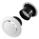 100mm Mounting Dia Adjustable ABS Disk Ventilation Grill Round Exhaust Mani N9I2