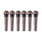 6pcs SOLO SLN-202 Brass Guitar Bridge Pins Set Guitar Instrument Parts