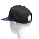 WuKe Black Snapback Hats Baseball Caps Hip Hop Cap Full Hat Strapback Cap