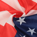 2inch x 3inch FT USA US U.S. United States American Flag Polyester Stars Brass Grommet Motorcycle