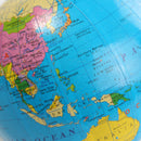 8.5cm World Globe Atlas Map With Swivel Stand Geography Educational Toy Home Decor Gift