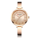 CURREN 9012 Alloy Case Casual Style Women Bracelet Watch Gift Waterproof Quartz Watch