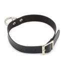 Classic Gothic Punk Choker Collar Necklace Pendant Leather Chain Neck Ring