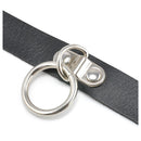 Classic Gothic Punk Choker Collar Necklace Pendant Leather Chain Neck Ring