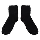 Women Warm Winter Fluffy Bed Socks Pure Color Soft Floor Home Sock GiftColo K2I9
