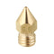 5PCS 1.75mm/0.6mm Copper Thread Extruder Nozzle For 3D Printer