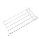 Adjustable Closet Organizer Divider Wall Mounted Kitchen Storage Rack Space Shelf Dividers