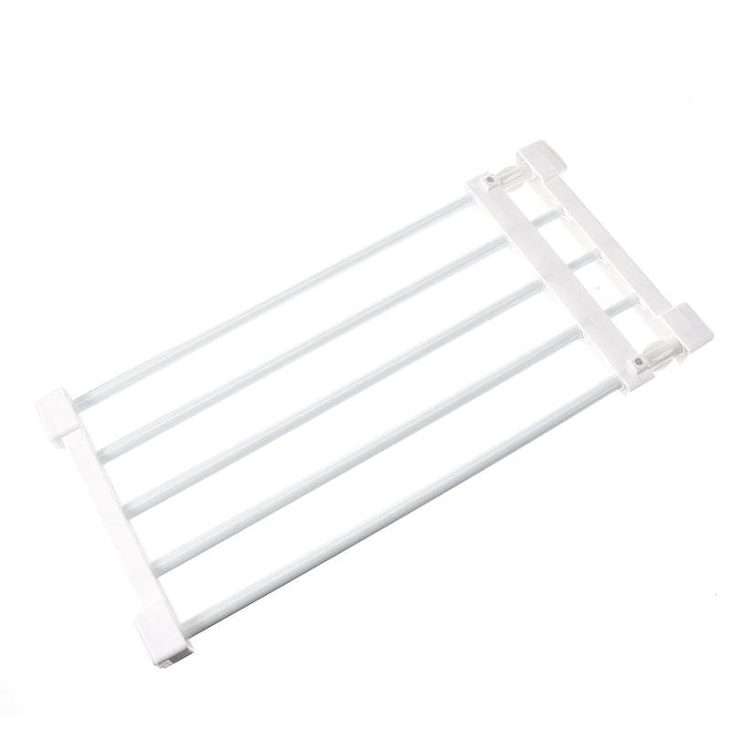 Adjustable Closet Organizer Divider Wall Mounted Kitchen Storage Rack Space Shelf Dividers