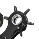 6 Sized Heavy Duty Leather Hole Punch Hand Pliers Belt Holes Punches Maker Tool