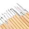 42Pcs Wooden Clay Sculpting Tools Pottery Carving Tool Set Modeling Craft Hobby
