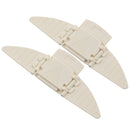 2x Angel Wings Closed Closure Security Door Window Plastic Pr Youth Baby D8V7