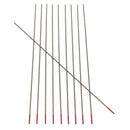 10Pcs 2% Thoriated WT20 Red TIG Welding Tungsten Electrode 0.04inch x 6inch (1.0mmx150mm)