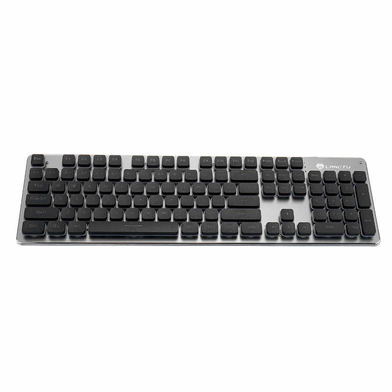 The Wolf Way 104Key Backlit USB Wired Ultra-thin Quiet Gaming Keyboard For Laptop and Desktop