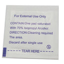 IPRee 100pcs/Box Alcohol Prep Pads Medical Swabs Wet Wipes Antiseptic Sterilization Cleanser