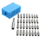 33pcs Security Tamper Proof Torx Hex Star Bit Set Magnetic Holder Screwdriver Bits