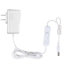 4PCS 50cm SMD3528 LED Cabinet Strip Light TV Backlight Indoor Outdoor Lamp DC12V with US Power Adapter