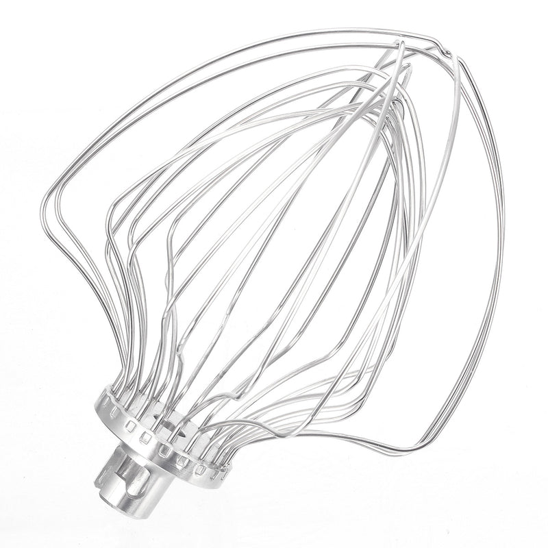 11 Wire Whip Egg Beater Mixer Whisk Beater Stainless Steel For KitchenAid 5K7EW