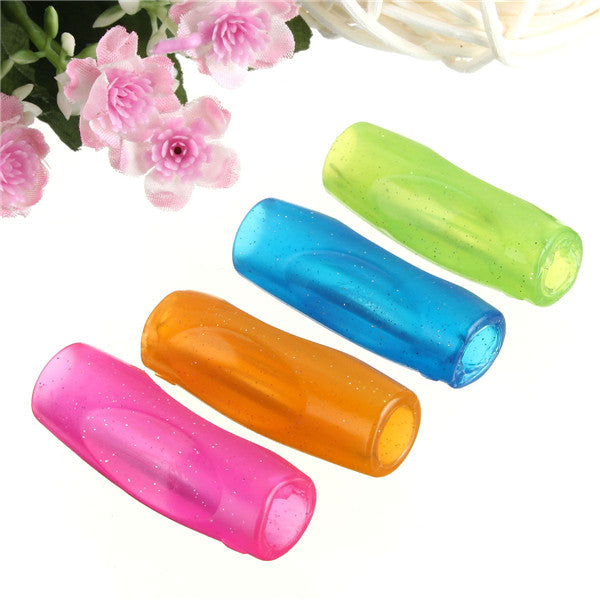 4 Pcs Soft Silicone Pen and Pencil Handwriting Grips Kid Child Correction Aid