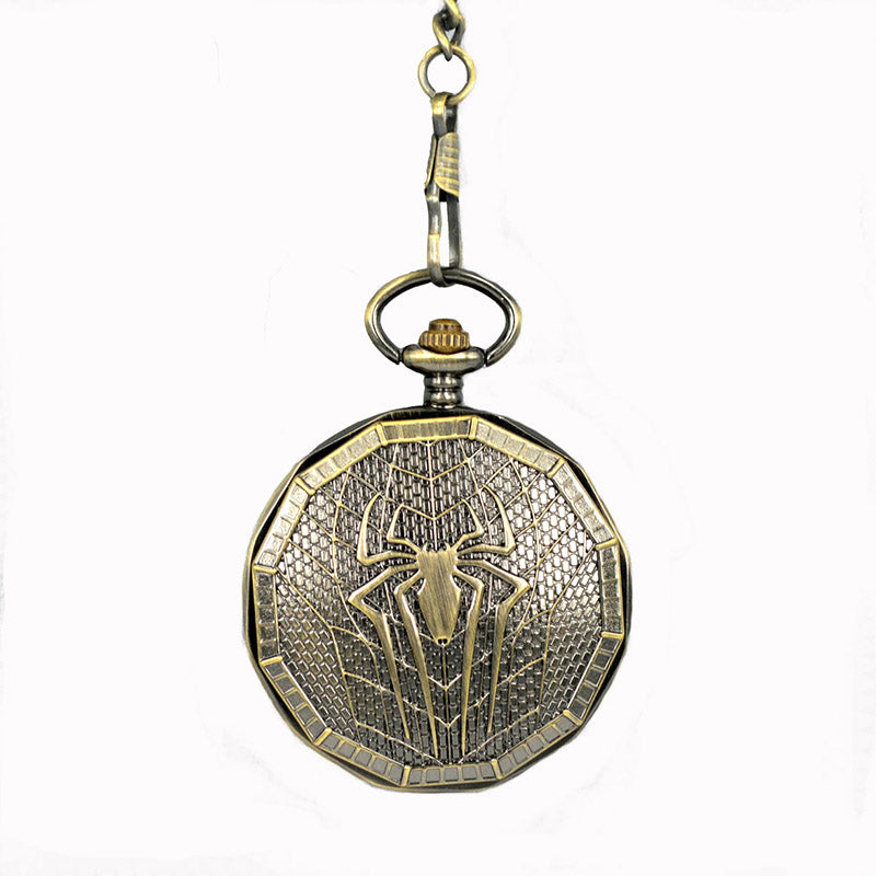 JIJIA JX001 Big Spider Hollow Spider Men Mechanical Watch Pocket Watch