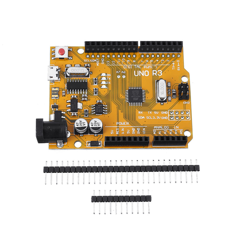 ATmega328P UNO R3 Development Board Improved Version Enhanced SCM Yellow Module