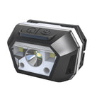 XANES 605A 650LM XPE+SMD Smart Sensor Mini Headlamp 2Modes USB Rechargeable Waterproof Outdoor Riding Fishing Headlamp