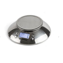 Digital Scale High Accuracy 11lb/5kg Food Scale with Removable Bowl Room Temperature, Alarm Timer Stainless Steel Libra