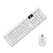 FD IK1600 2.4GHz Wireless Keyboard & Mouse Combo Set 104 Keys Silent Keyboard 1600DPI Mouse with USB Receiver for Computer Laptop PC