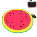 200 x 200CM Picnic Watermelon Round Mat Camping Large Beach Moisture Proof Pad Ground Cushion