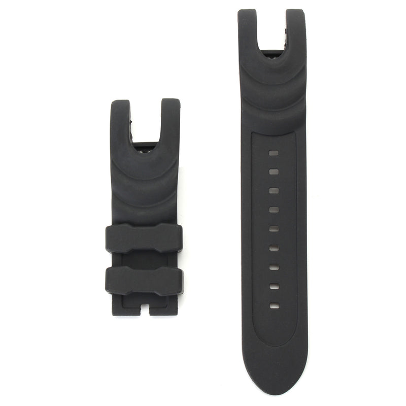 26MM Black Rubber Watch Band Strap for Invicta Reserve Collection Venom