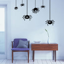 Halloween Spider Wall Sticker Spider Removable Wallpapers Vinyl Art Decal Waterproof Decor Sticker