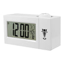 Snooze Alarm Clock Backlight Wall Projector Projection Clocks With Thermometer 12/24 Hour Calendar