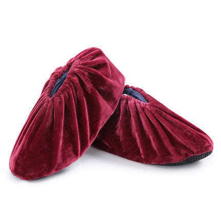 Honana HN-SC01 2 Pcs Overshoes Washable Non-Slip Shoe Covers Elasticity Dustproof Boot Overshoes