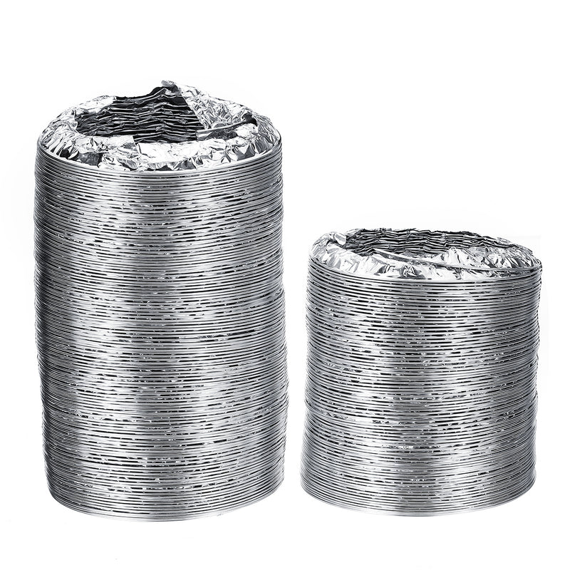 2/3m Aluminum Flexible Ducting Ventilation Pipe Exhaust Breather Hose Pipes Air Ventilation Pipe Hose