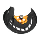 Motorcycle Front Brake Disc Rotor Guard Cover Protector Black For KTM 125-530 SX SXF XC XCF EXC