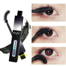 4D Rotating Head Mascara Black Curling Eyelashes Cosmetic Long-Lasting Waterproof