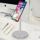 Bakeey 180 Degree Up Down Adjustable Aluminum Alloy Desktop Phone Holder Tablet Stand for Smart Phones Tablets 4.0-10.5 inch
