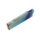 Drillpro 10pcs HRC45 Blue Nano MGMN150-G 1.5mm Carbide Insert for MGEHR/MGIVR Turning Tool Holder
