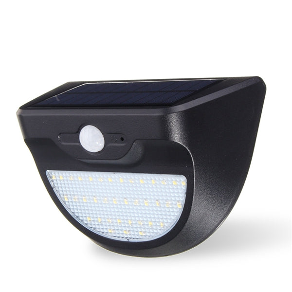 Solar Powered 37 LED Radar Sensor Wall Light Waterproof Outdoor Garden Security Lamp