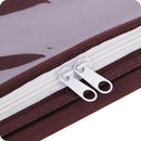 Foldable Non-Woven Quilt Bag Large Comforters Clothes Storage Bag Container Blankets Organizer w/ Handle Window