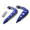 Handlebar Guard With White DRL LED Light Dirt Bike ATV Motocross Motorcycle Handguard Protector