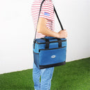 Insulated Cooler Handbag Waterproof Outdoor Picnic Lunch Bag Storage Carry Case