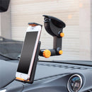 2-in-1 360 Scalable Car Dashboard Sucker Mount Holder Stand For Smartphone Tablet PC Navigator