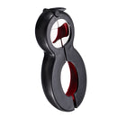 Drillpro 6 in 1 Multi Function Can Bottle Opener Jar Gripper Kitchen Tools