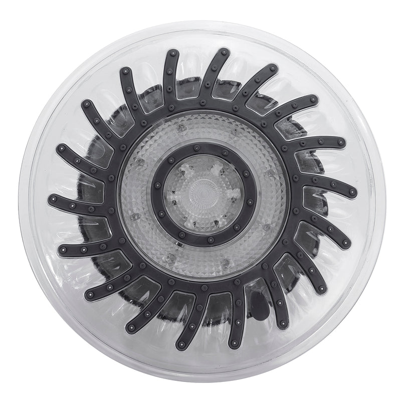 7 Colors Automatic LED Light Changing Round Top Shower Head Bath Rainfall Showerhead High Pressure