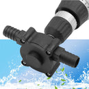 Portable Water Pump Electric Drill Pump Self Priming Transfer Pump Oil Fluid Water Pump