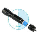 COURUI 501B Tactical Hunting Flashlight Suit High Lumen Brightness Refilescope Optic Sight Set