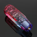 Universal 15cm Bubble Styling Crystal Manual Gear Knob Shift Blue White Red