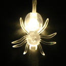 KCASA 2M 20 LED Halloween Spider String Lights LED Fairy Lights for Festival Christmas Halloween