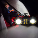 Xmund XD-SL11 500 Lumens 10W COB LED Camping Light Double Head Magnetic Hook Up 4 Modes Emergency Flashlight Searchlight